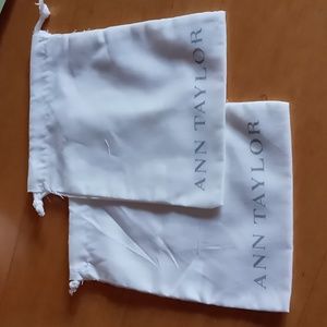 2 Ann Taylor jewelry dust bags